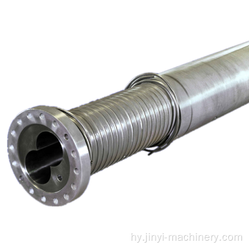 Single կամ Twin Extrusion Screw Barrel Food Processing